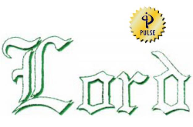 Picture of Lord Embroidery Font