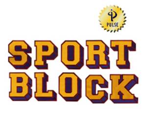 Picture of Sport Block Embroidery Font