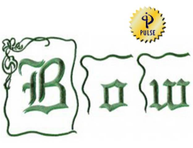 Picture of Bow Embroidery Font