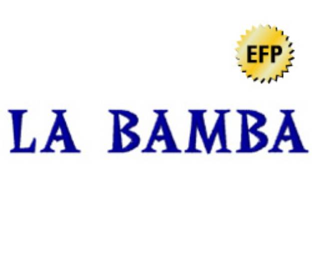 Picture of La Bamba Embroidery Font