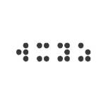 Picture of Braille Embroidery Font