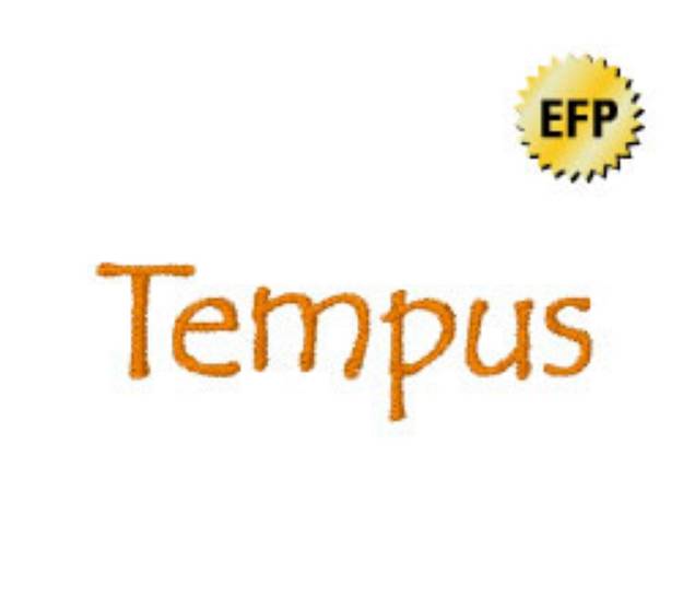 Picture of Tempus Embroidery Font