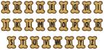 Picture of Doggie Letters Embroidery Font