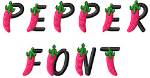 Picture of Pepper Letters Embroidery Font
