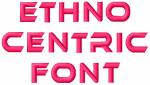 Picture of Ethnocentric Font Embroidery Font