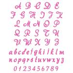 Picture of Dora Font Embroidery Font