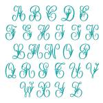 Picture of Monograms 42 Embroidery Font