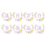 Picture of Monograms 51 Embroidery Font