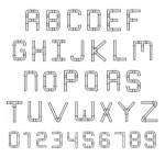 Picture of LD Plumbing font Embroidery Font