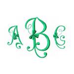 Picture of Monogram 58 Embroidery Font