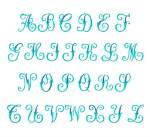 Picture of Monogram 61 Embroidery Font
