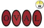 Picture of Oval Applique Embroidery Font