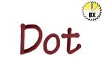 Picture of Dot Embroidery Font