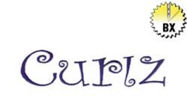 Picture of Curlz Embroidery Font