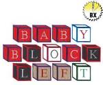 Picture of Left Baby Block Embroidery Font