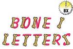Picture of Bone Letters Embroidery Font