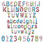 Picture of Candy Font Embroidery Font