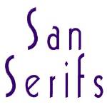 Picture of San Serifs Fonts Embroidery Font