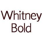 Picture of Whitney Bold Fonts Embroidery Font