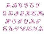 Picture of Monogram 56 Embroidery Font