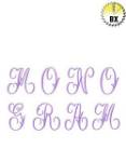 Picture of Monograms 44 Embroidery Font