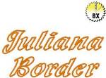 Picture of Juliana Border Embroidery Font