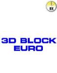 Picture of 3D Block Euro Embroidery Font