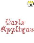 Picture of Curlz Applique Embroidery Font