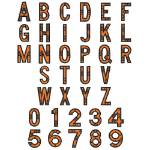 Picture of Construction Toy Font Embroidery Font
