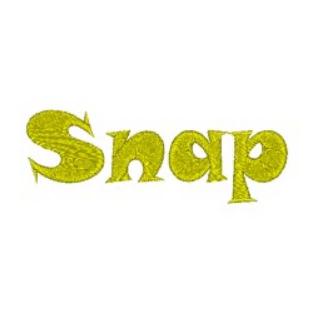 Picture of AMD Snap Embroidery Font