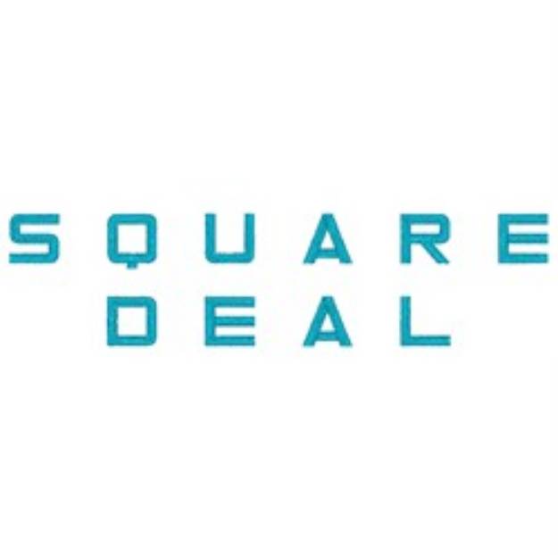 Picture of AMD Square Deal Embroidery Font