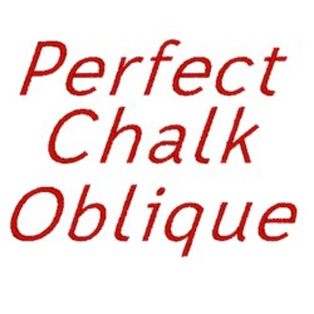 Picture of AMD Perfect Chalk Embroidery Font
