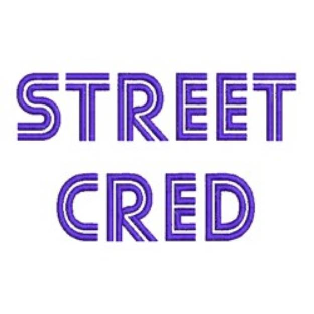 Picture of AMD Street Cred Embroidery Font