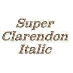 Picture of AMD Super Clarendon Italic Embroidery Font