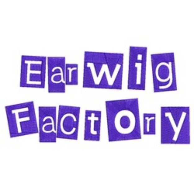 Picture of AMD Earwig Factory Embroidery Font