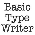 Picture of AMD Basic Type Writer Embroidery Font