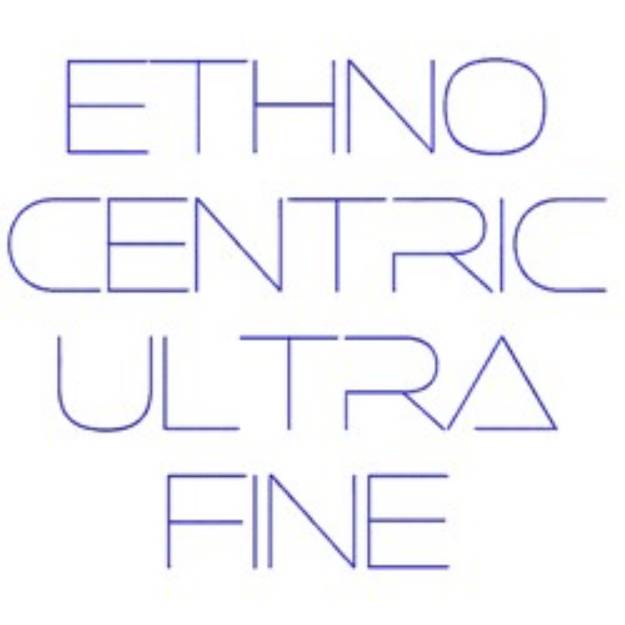 Picture of AMD Ethnocentric Ultra Fine Embroidery Font