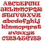 Picture of Ravie Embroidery Font