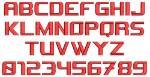 Picture of AMD Major Tom Embroidery Font