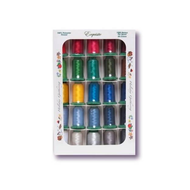 Picture of Holiday Color Threads Embroidery Threads