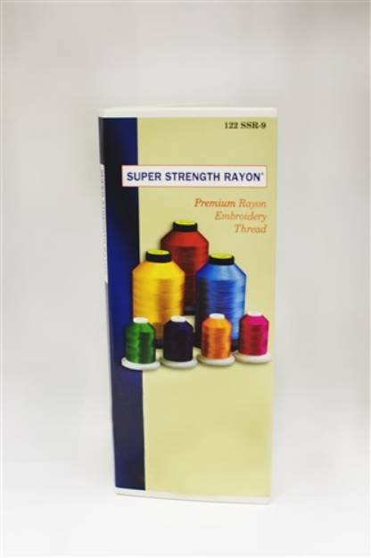 Picture of Robison Anton Super Strength Rayon Color Card Embroidery Threads