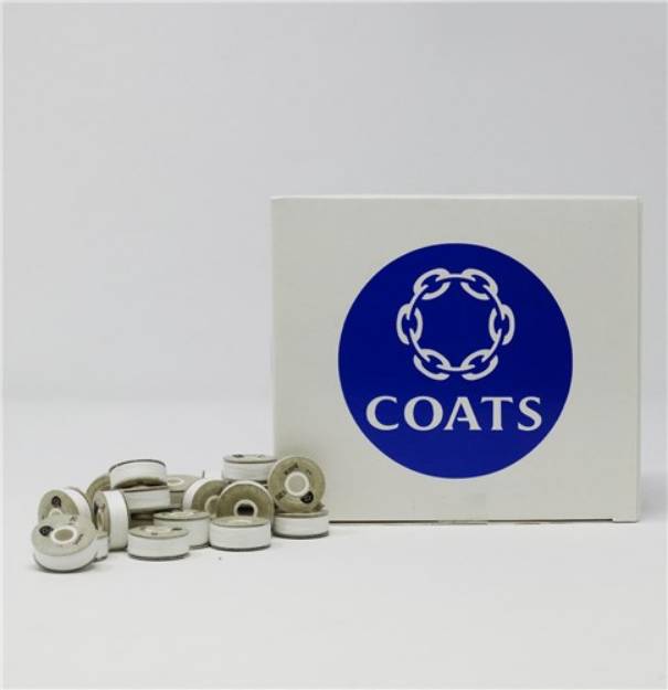 Picture of Coats Sided Bobbins L Embroidery Bobbins