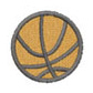 Basketball 28mm Machine Embroidery Design