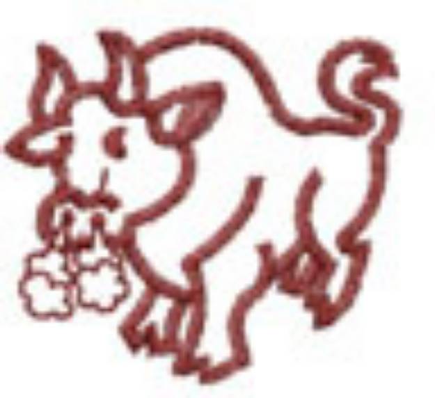 Picture of Snorting Bull Machine Embroidery Design