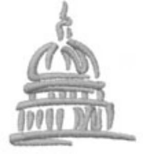Picture of CAPITOL BUILDING Machine Embroidery Design