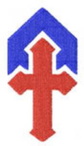 Picture of Catholic Cross logo Machine Embroidery Design