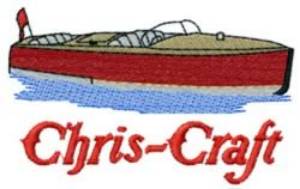 Picture of Chris-Craft Machine Embroidery Design