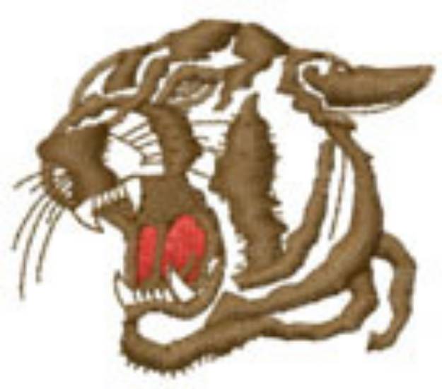 Picture of Cougar hd 2c Machine Embroidery Design