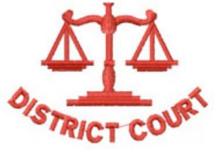 Picture of District Court Machine Embroidery Design