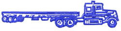 FLATBED TRANSPORT Machine Embroidery Design